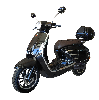Moped Vittoria 50 sa koferom, zapremine 49,6cm³, max brzine 45km/h, snage 2,1kW, težine 96kg